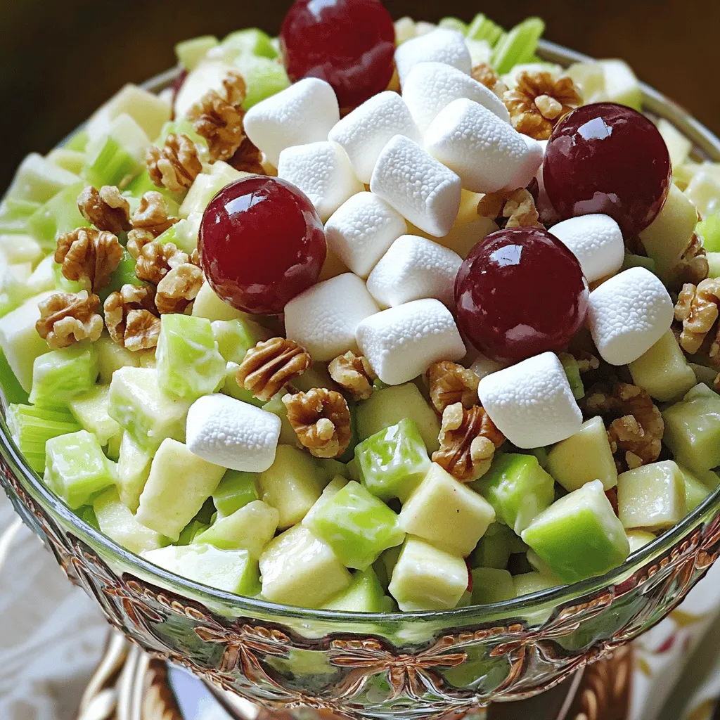 Classic Waldorf Fruit Salad Fresh and Flavorful Delight