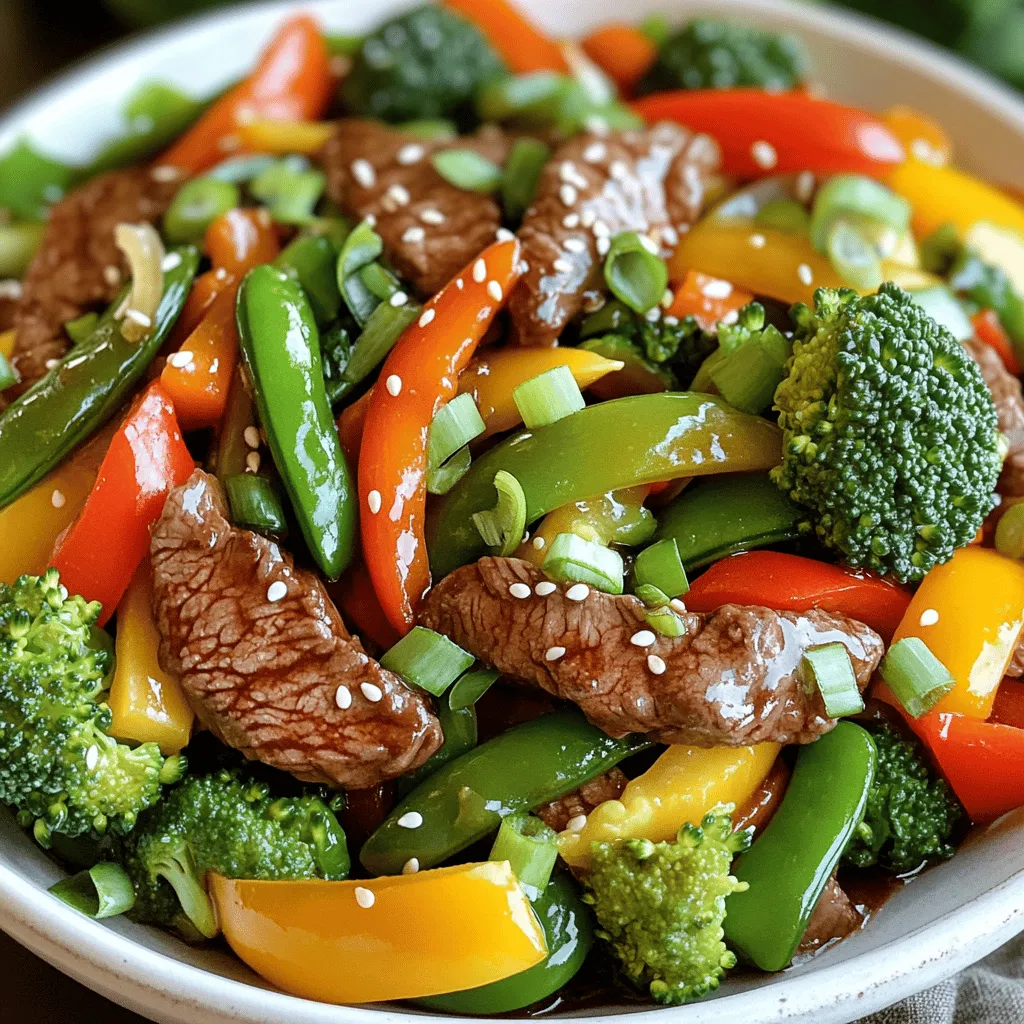 Beef and Vegetable Stir-Fry Flavorful Dinner Delight