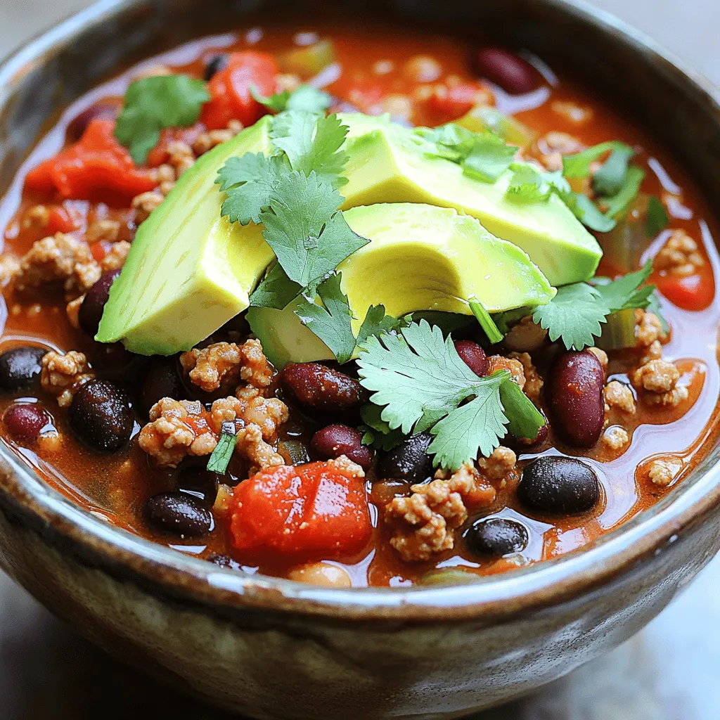 Instant Pot Spicy Turkey Chili Hearty Flavorful Meal