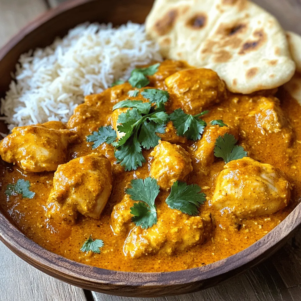 Savory Slow Cooker Chicken Tikka Masala Delight