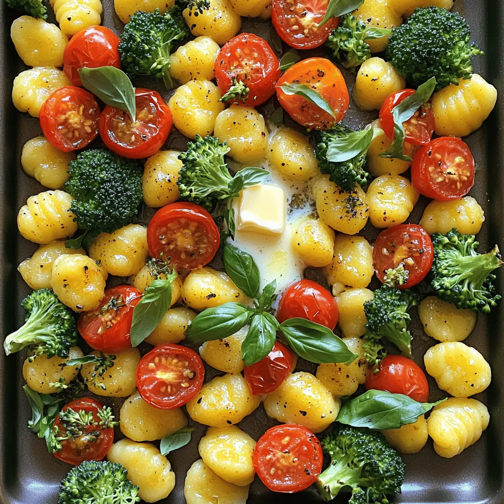 Sheet-Pan Garlic Butter Gnocchi Quick and Tasty Meal