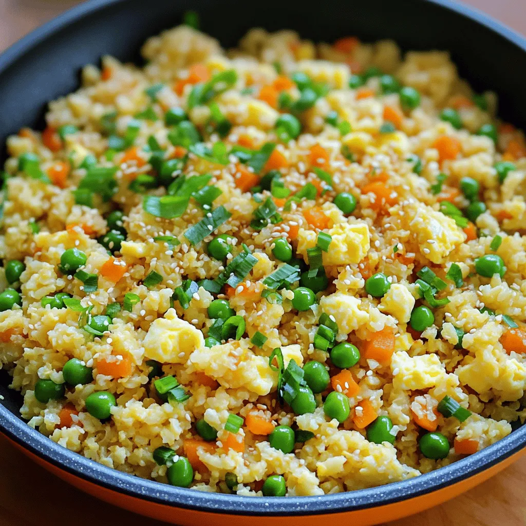 Cauliflower Fried Rice Flavorful and Easy Meal Idea
