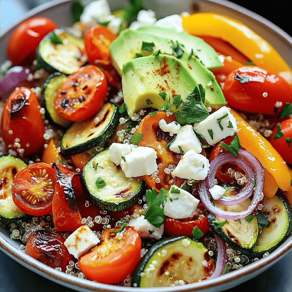 Roasted Veggie Quinoa Bowls Nutritious and Flavorful
