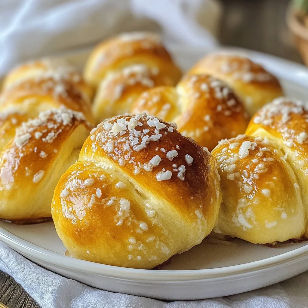 Garlic Parmesan Pretzel Knots Simple and Tasty Snack
