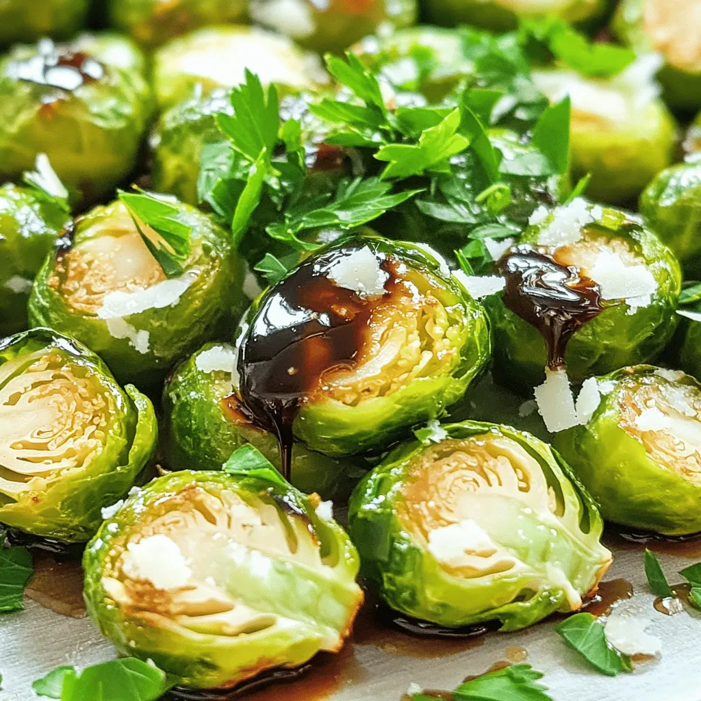 Balsamic Glazed Brussels Sprouts Simple and Flavorful