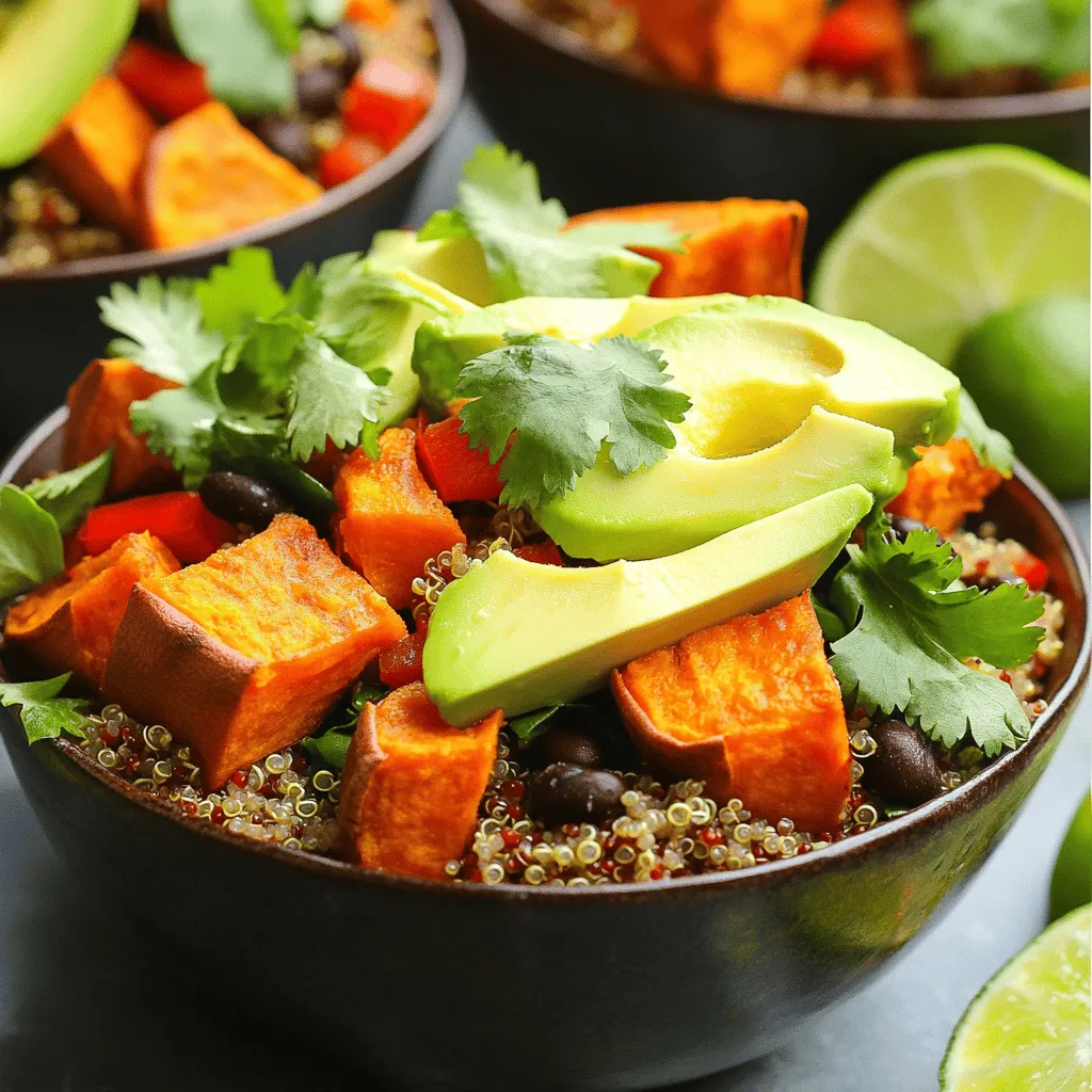 Roasted Sweet Potato Quinoa Bowls Flavorful Meal Prep