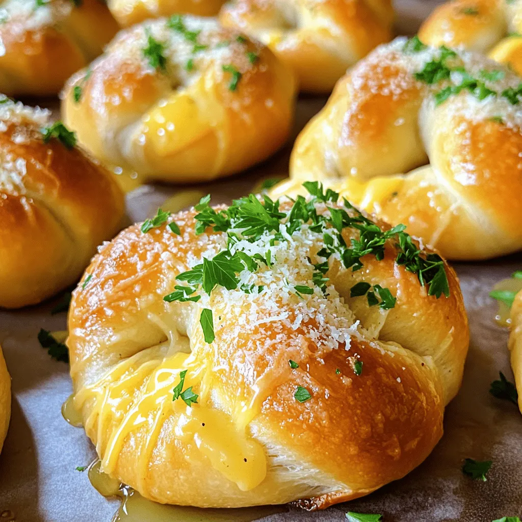Garlic Butter Parmesan Knots Tasty and Quick Recipe