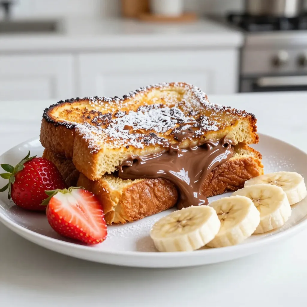 Nutella Stuffed French Toast Irresistible Breakfast Treat