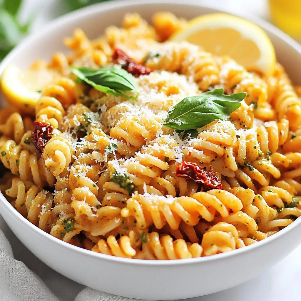 Sun-Dried Tomato Pesto Pasta Easy and Flavorful Meal
