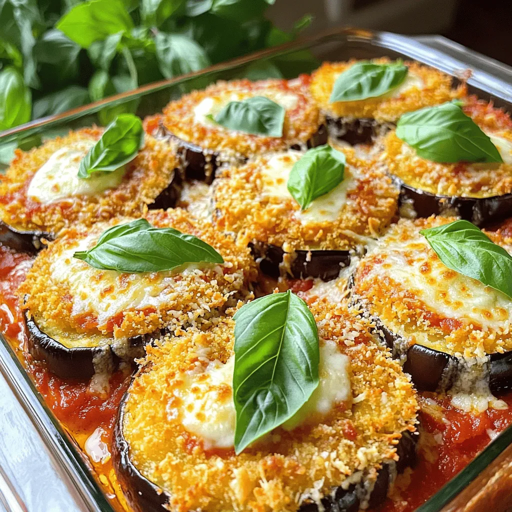 Eggplant Parmesan Bake Flavorful and Comforting Dish
