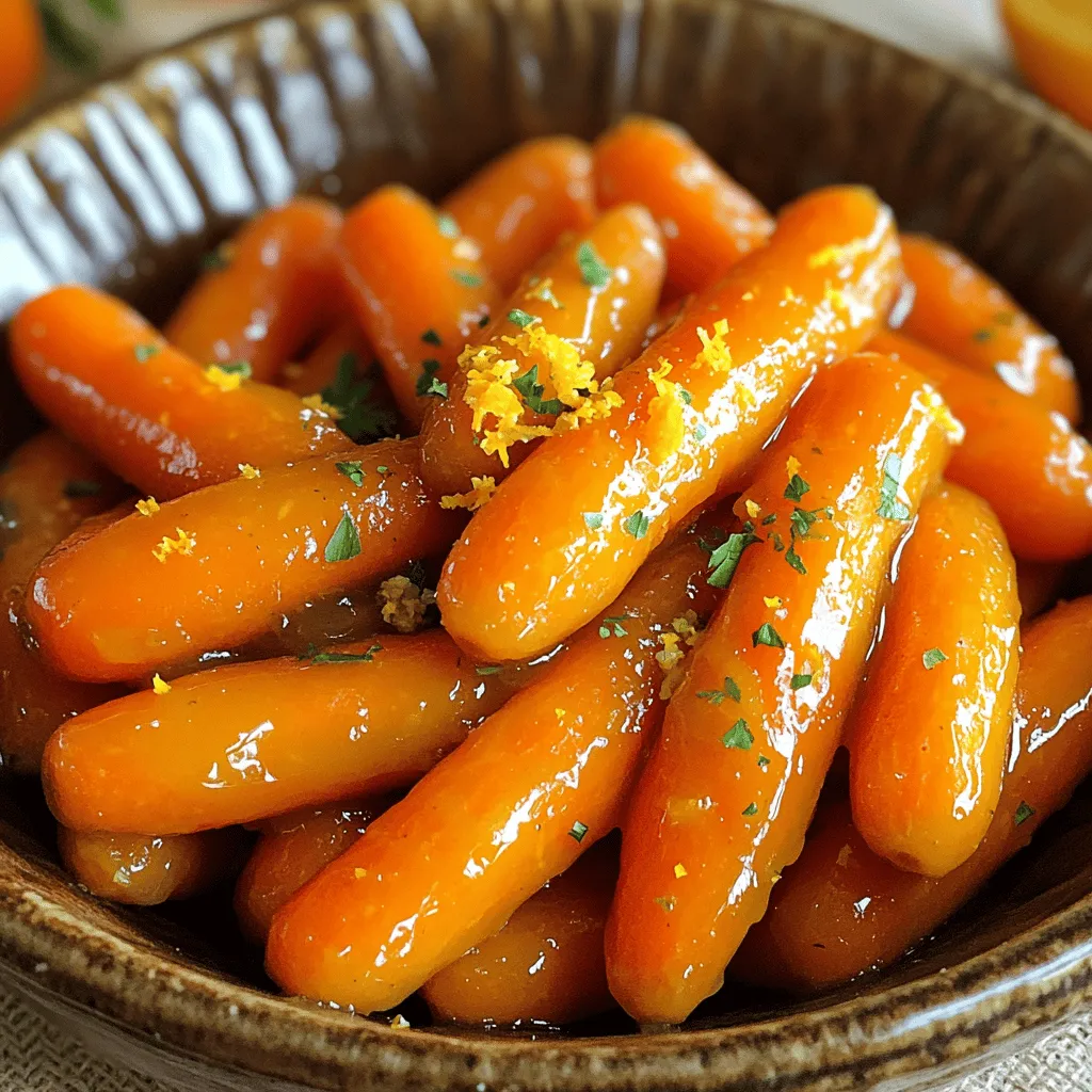 Orange Glazed Carrots Tasty and Vibrant Side Dish