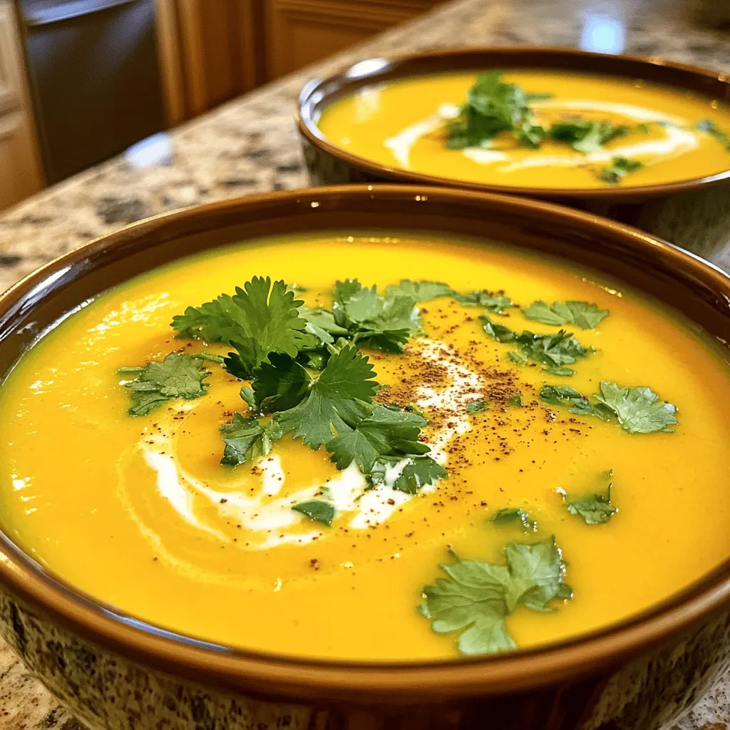 Creamy Carrot Ginger Soup Cozy Comfort Ahead