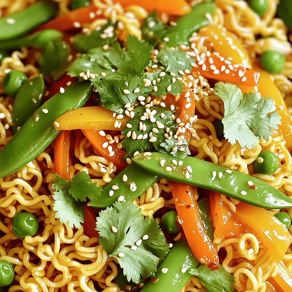 Spicy Garlic Ramen Stir Fry Flavorful Recipe Delight