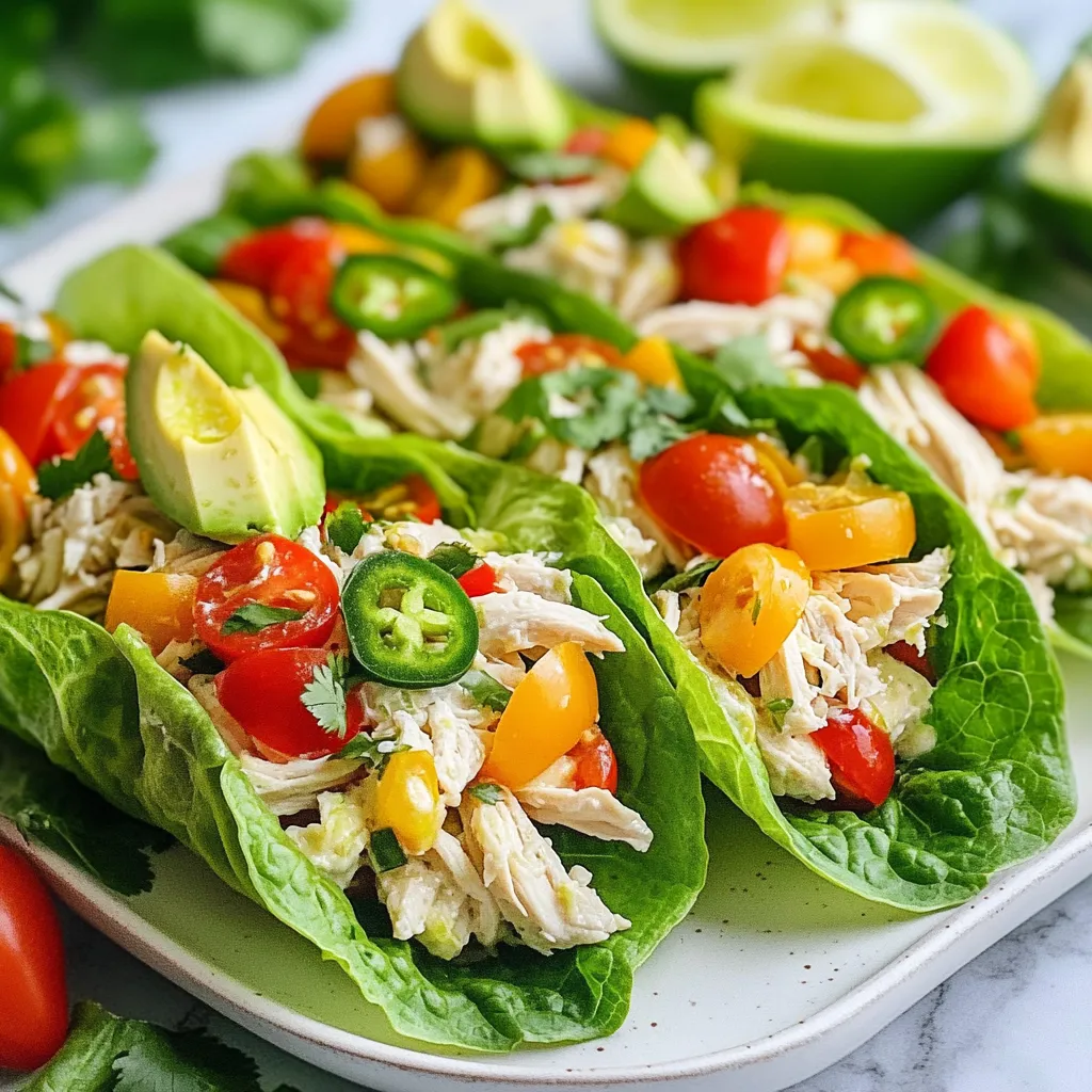 Cilantro Lime Chicken Salad Wraps Fresh and Tasty Treat