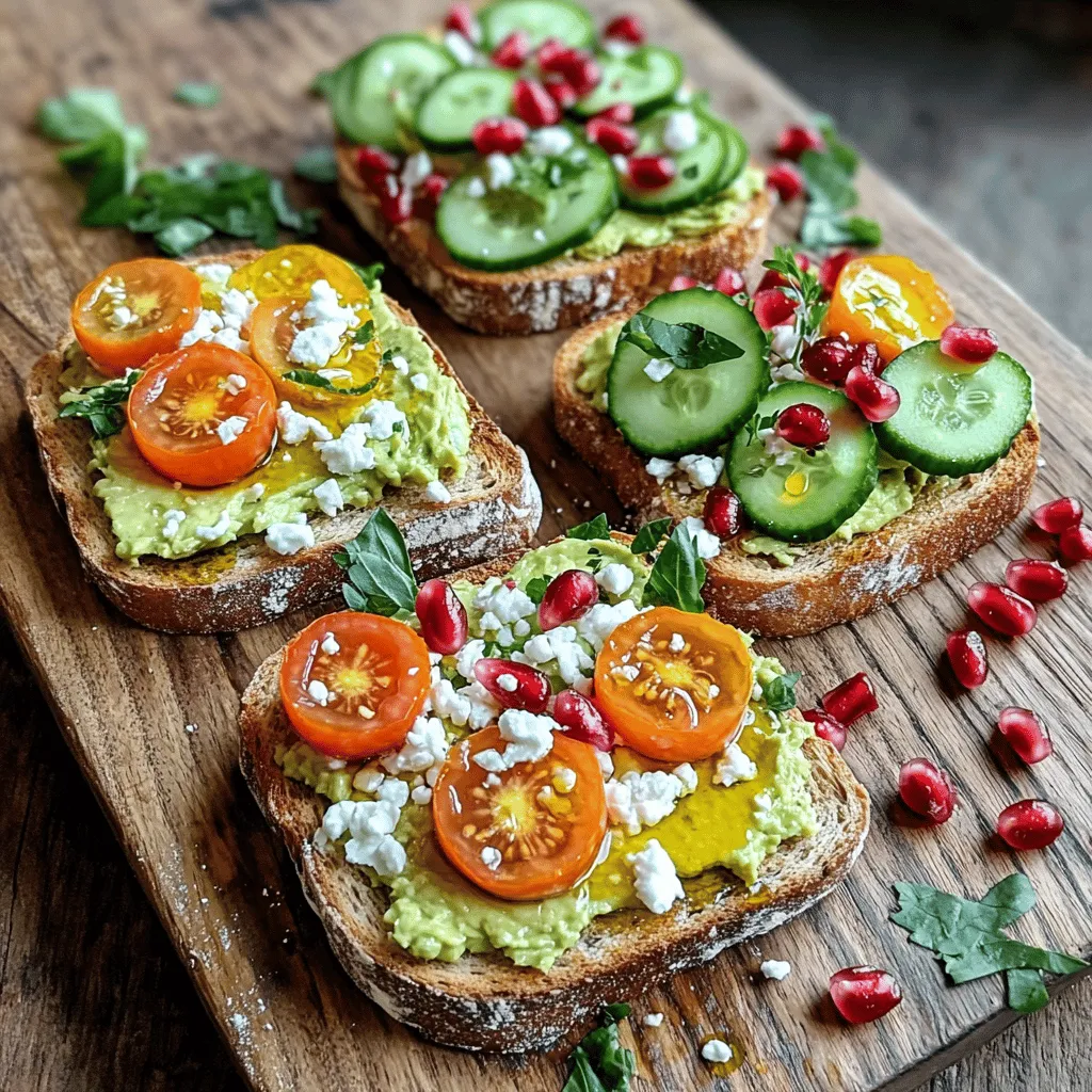Avocado Toast Variations for Simple and Flavorful Meals
