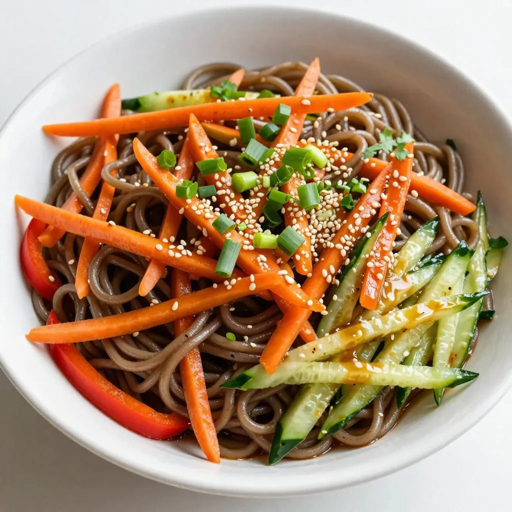 Spicy Sesame Noodle Salad Flavorful and Simple Dish