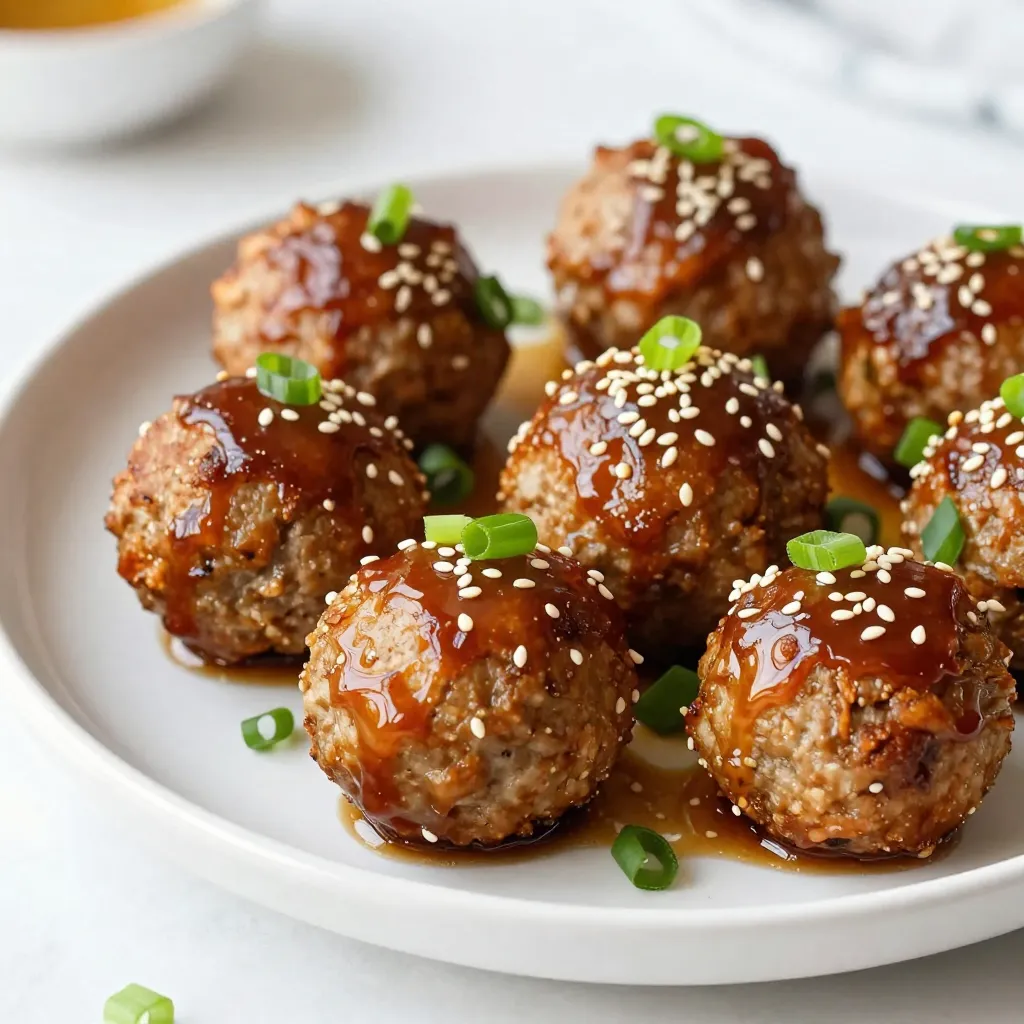 Honey Sriracha Meatballs Bold and Flavorful Dish