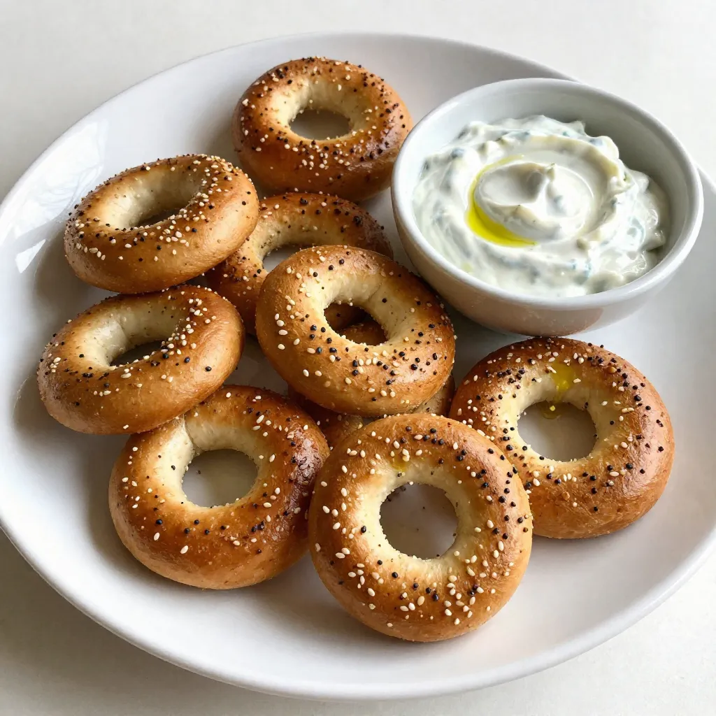 Baked Everything Bagel Chips Irresistibly Crisp Snack