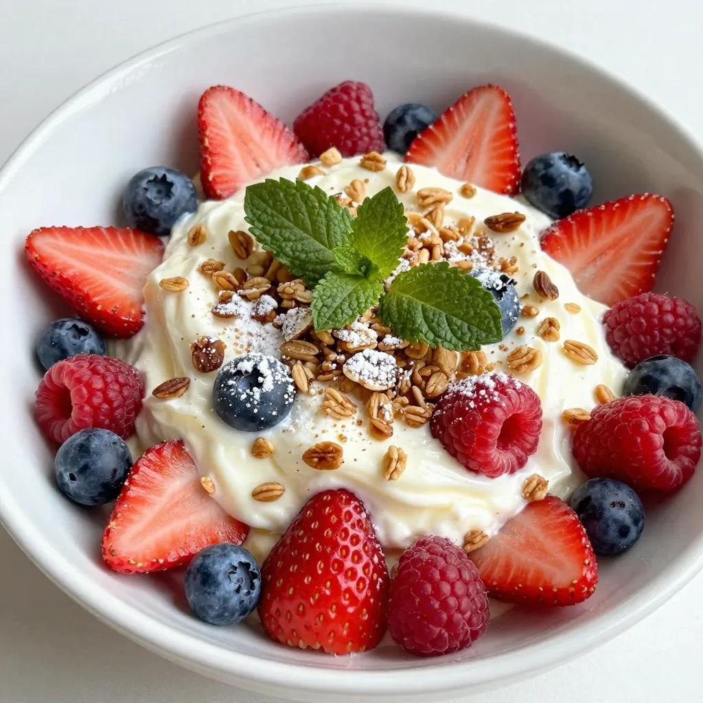 Berry Cheesecake Salad Fresh and Flavorful Delight