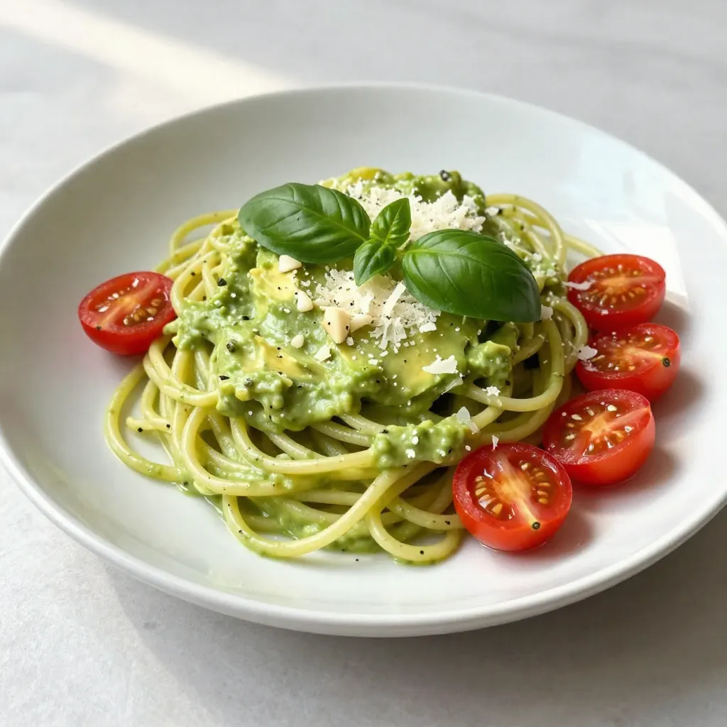 Creamy Avocado Pasta Easy and Delicious Recipe