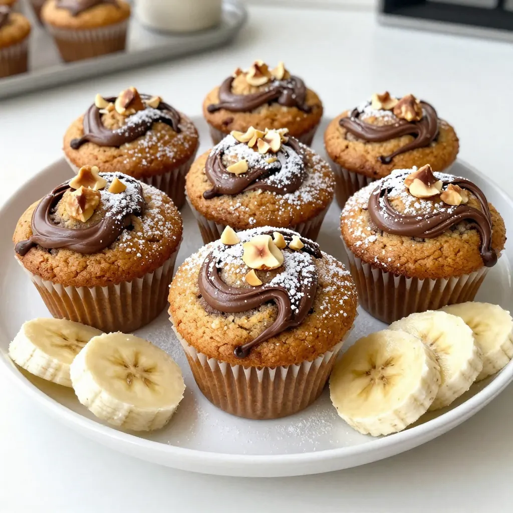 Nutella Banana Swirl Muffins Irresistible Morning Treat