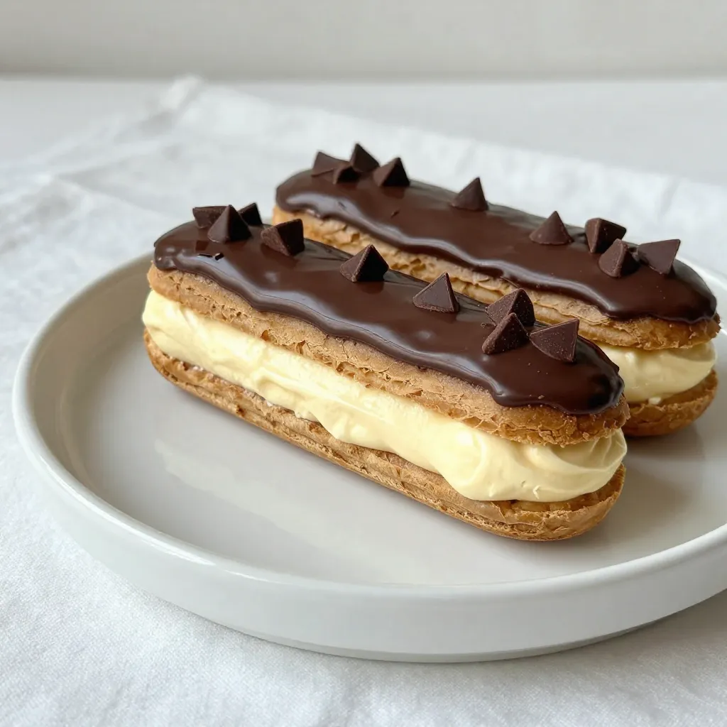 No-Bake Chocolate Eclair Cake Simple and Delicious Treat