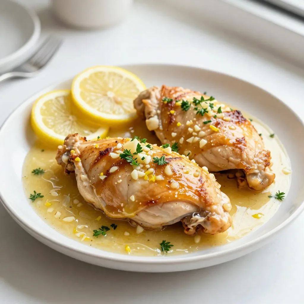 Lemon Garlic Butter Chicken Savory Weeknight Delight