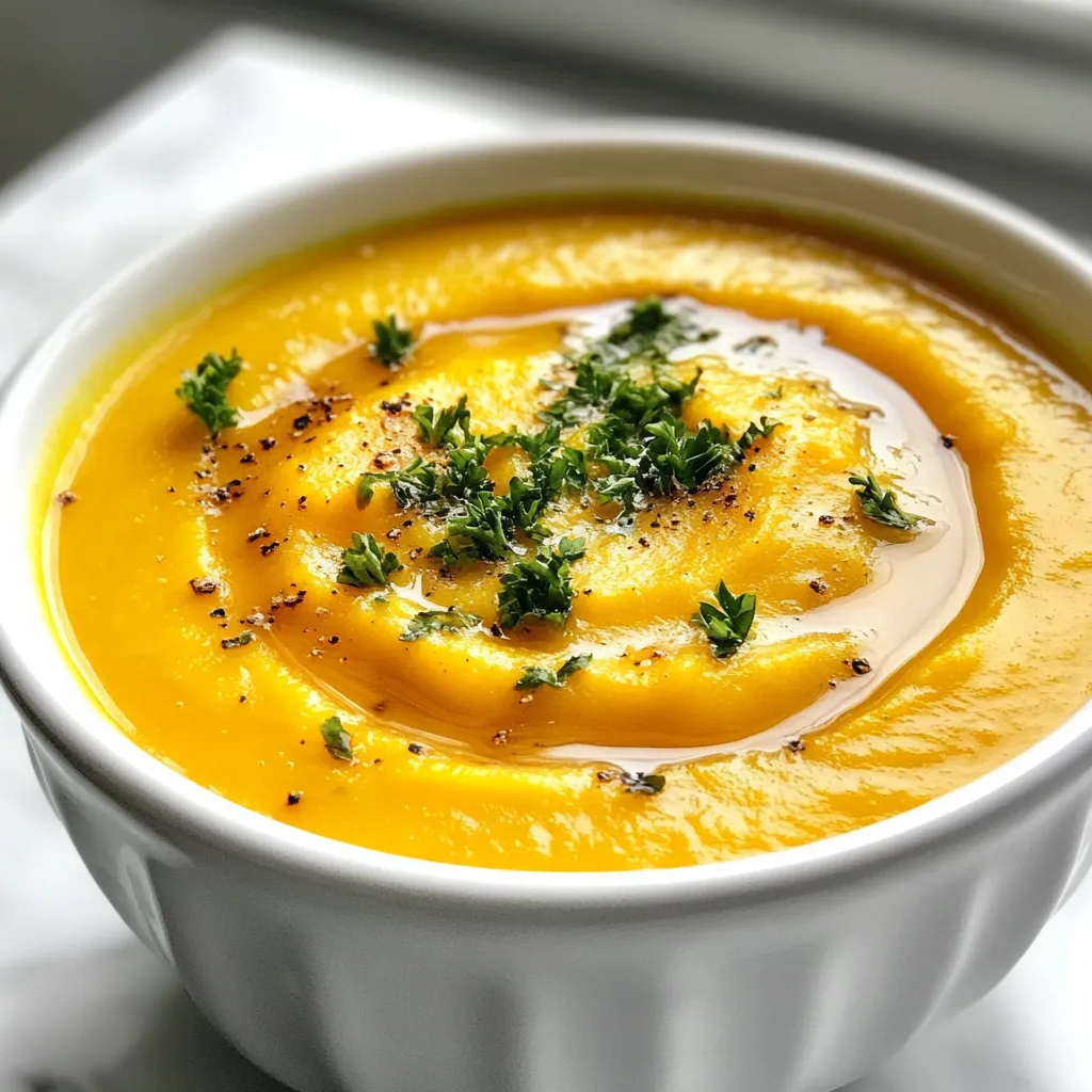 Maple Glazed Carrot Ginger Soup Flavorful and Cozy