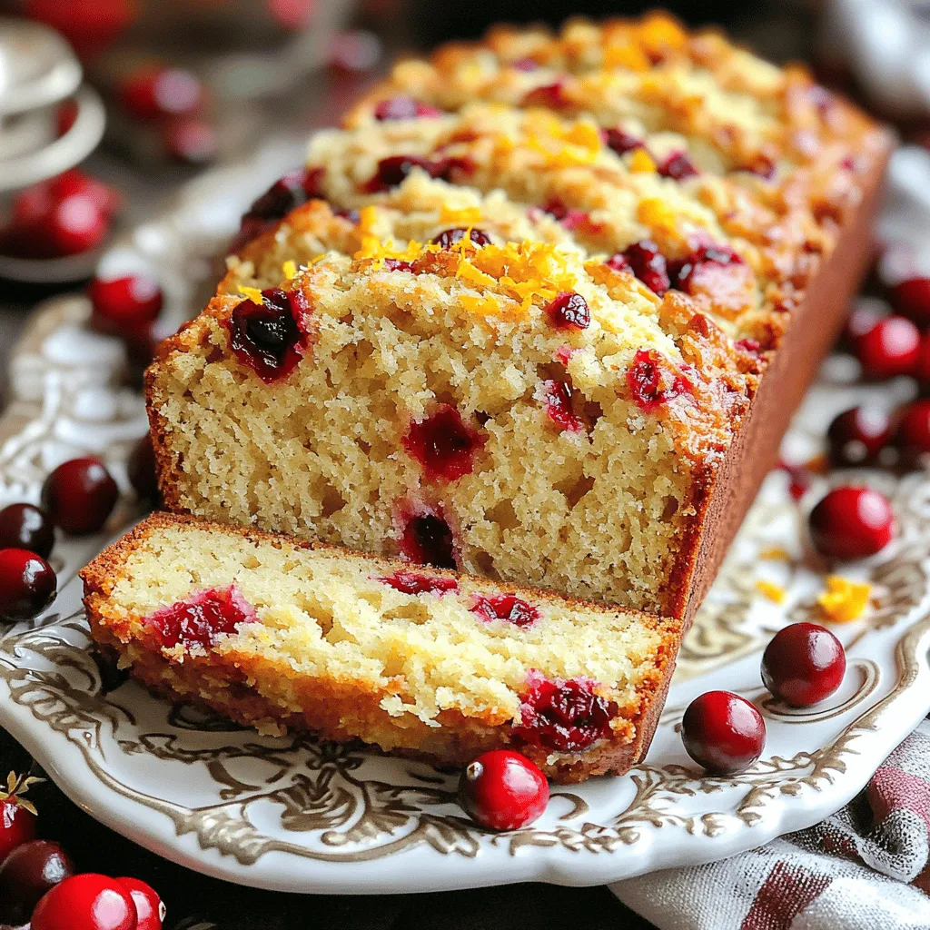 Cranberry Orange Bread Delightful and Simple Recipe