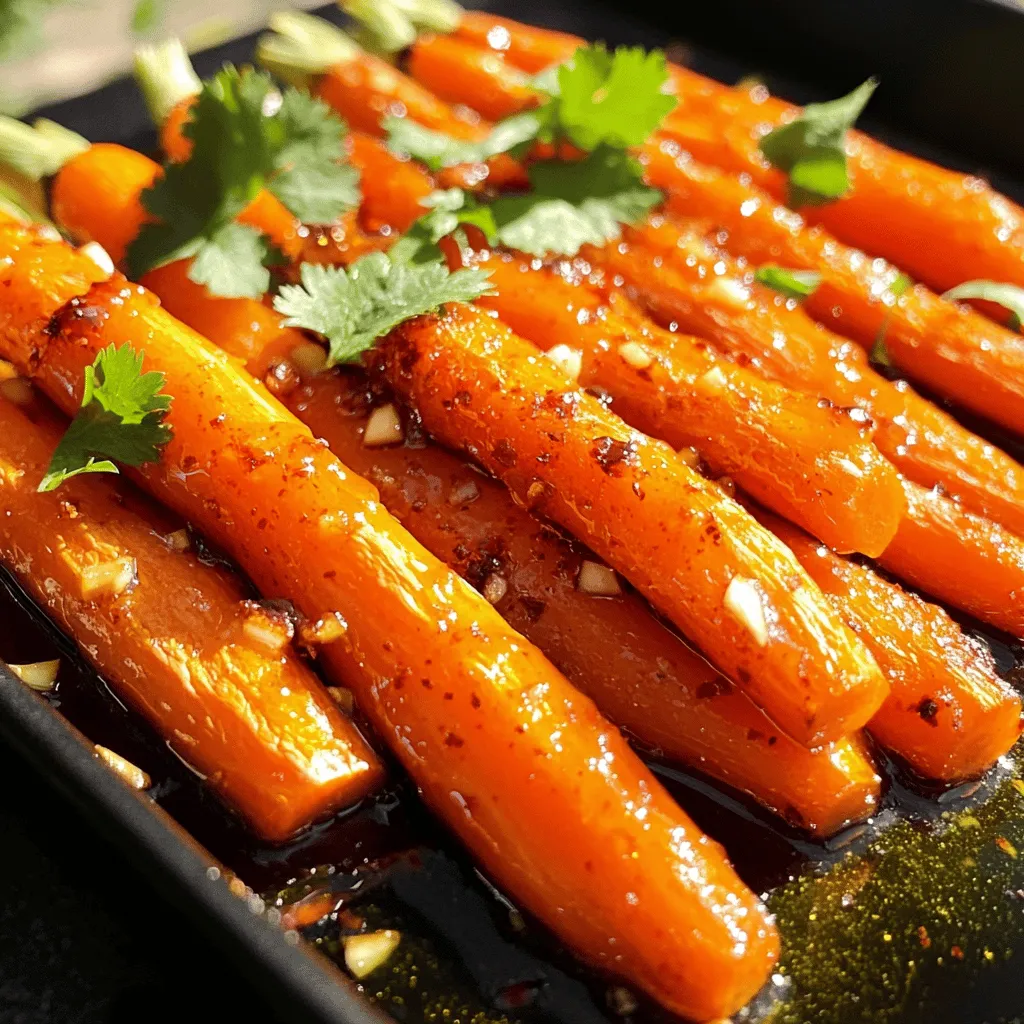Honey Sriracha Roasted Carrots Flavorful Side Dish