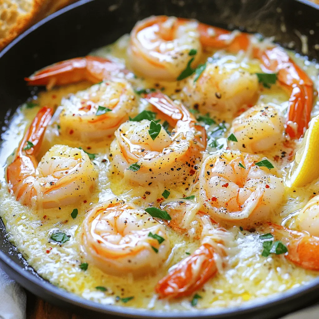 Garlic Butter Parmesan Shrimp Delightful and Simple Meal