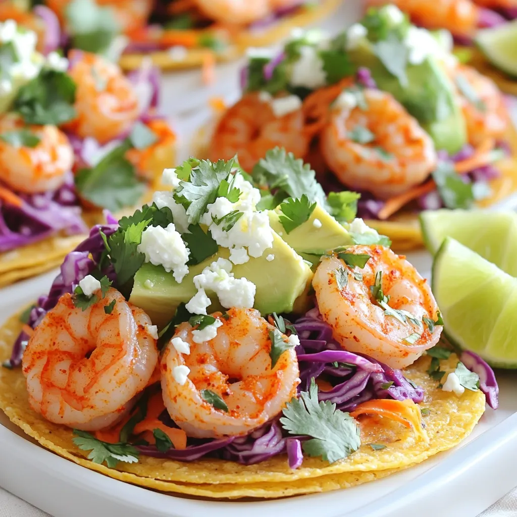 Chili Lime Shrimp Tostadas Flavorful Fresh Delight