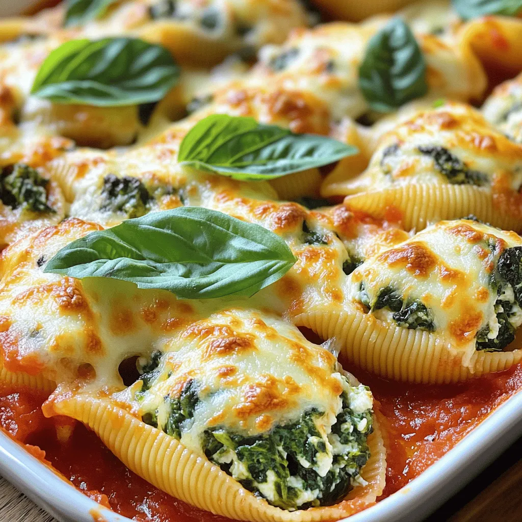 Spinach Ricotta Stuffed Shells Easy and Delicious Meal