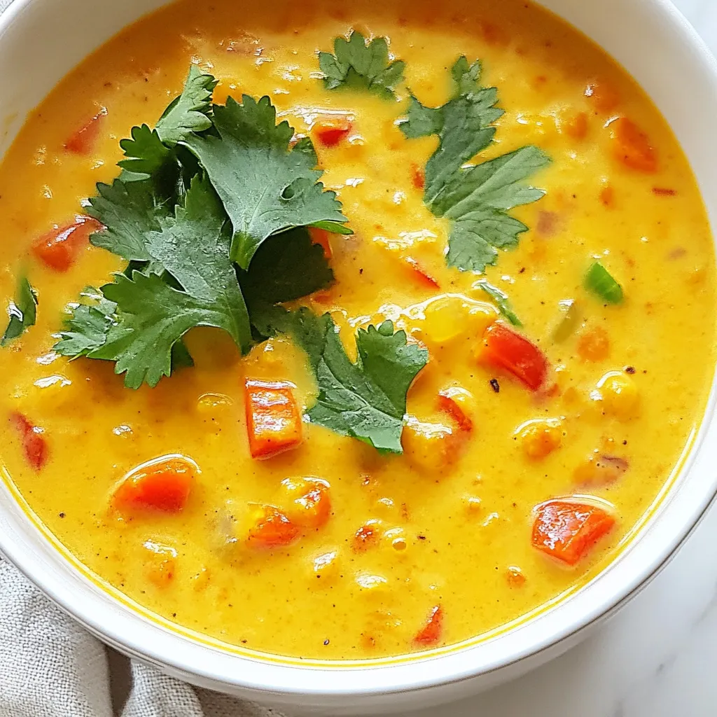 Coconut Curry Lentil Soup Flavorful and Easy Recipe