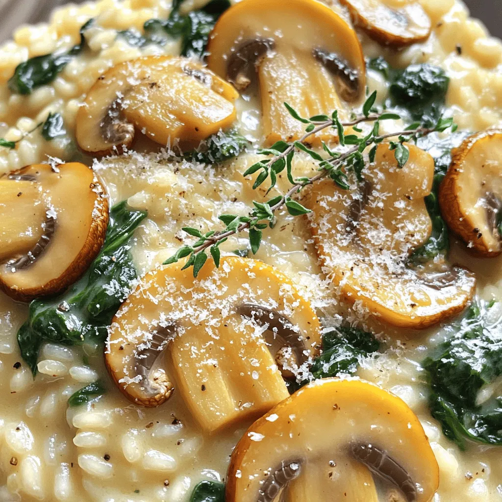 Creamy Mushroom Risotto Savory and Comforting Dish