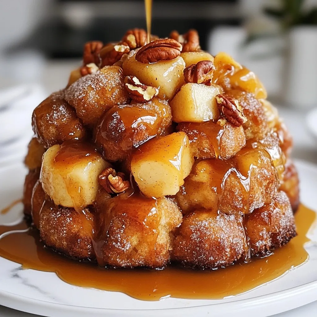 Caramel Apple Monkey Bread Tasty and Easy Delight