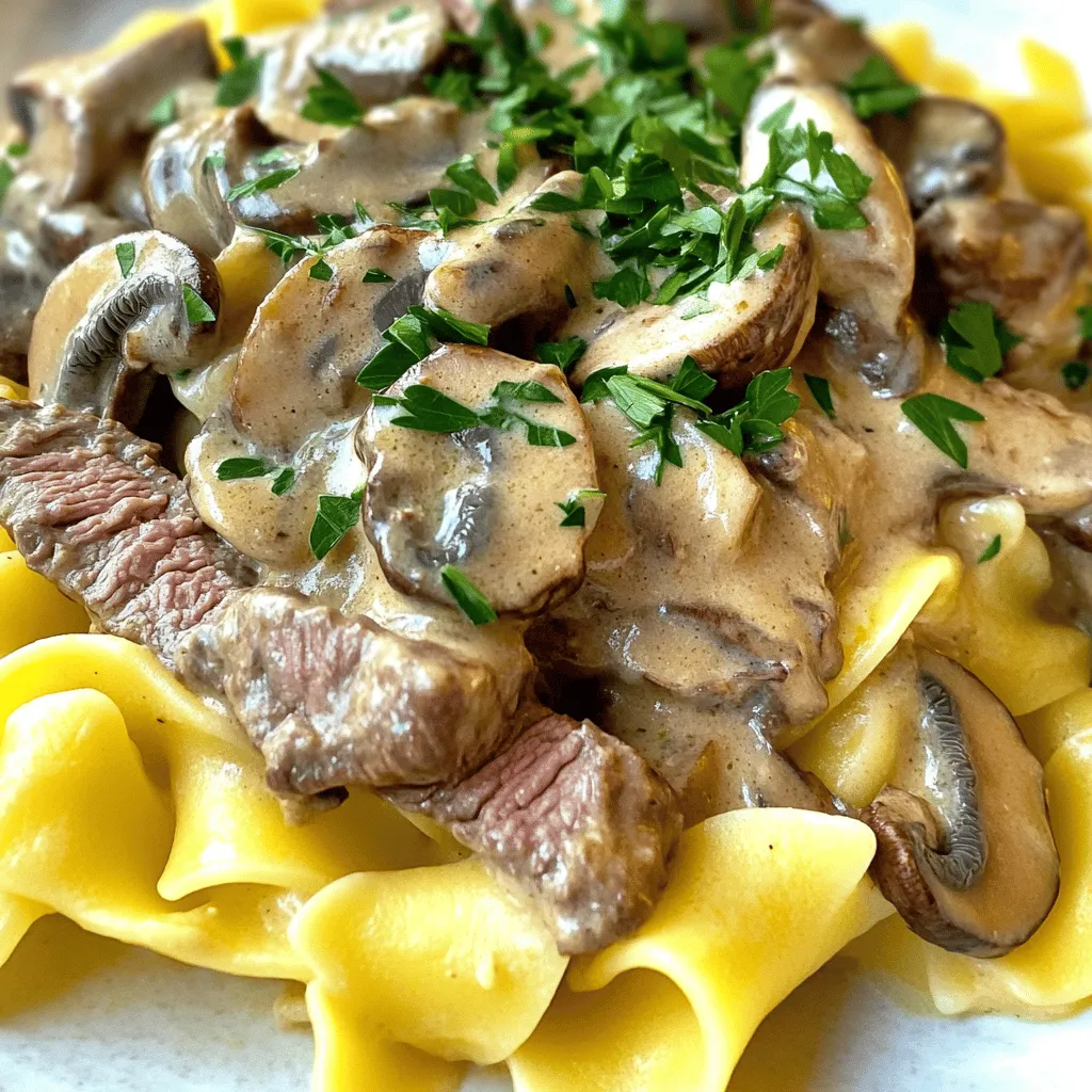 Instant Pot Beef Stroganoff Flavorful Comfort Dish