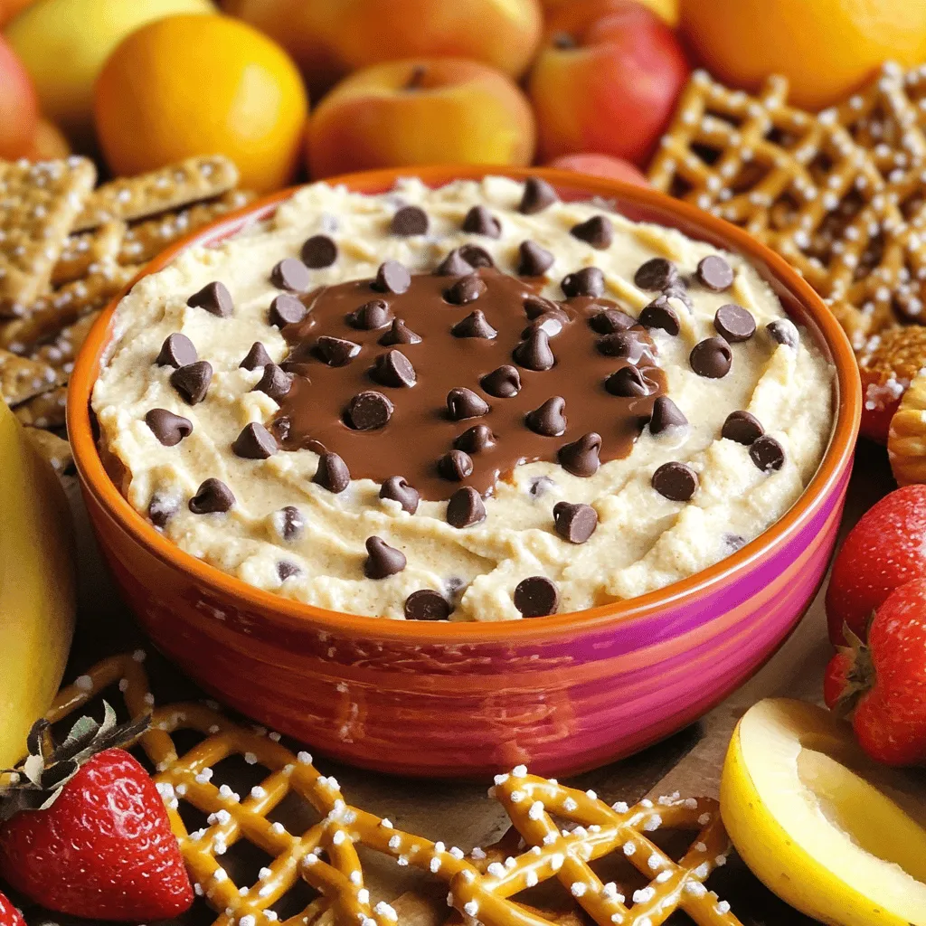 Chocolate Chip Cookie Dough Dip Delightful Treats