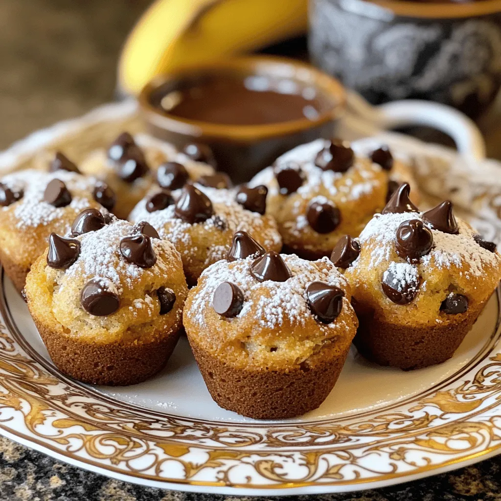 Air Fryer Chocolate Chip Banana Bread Bites Delight