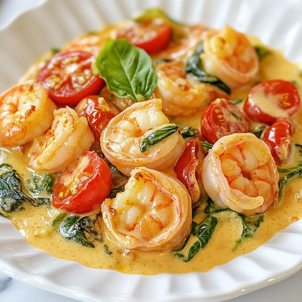 Creamy Tuscan Shrimp Delightful and Easy Recipe