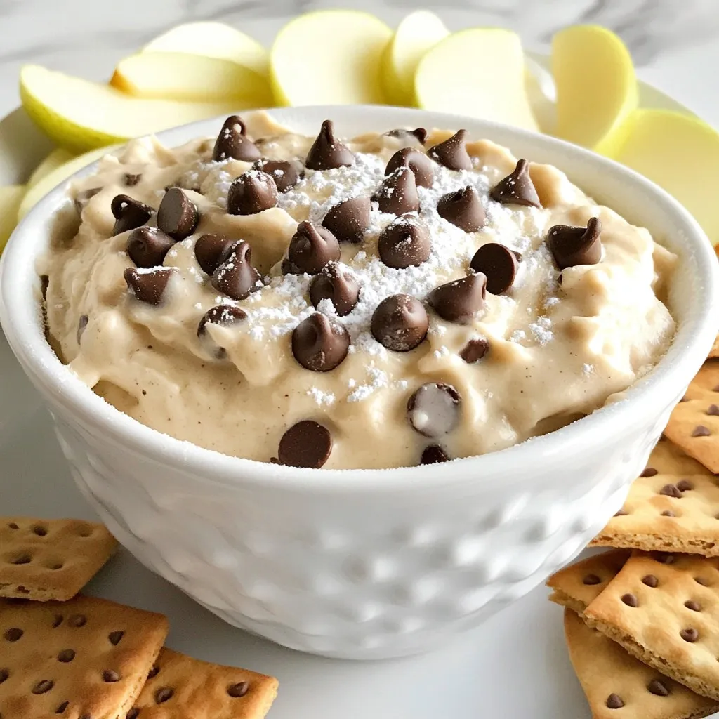 Chocolate Chip Cookie Dough Dip Irresistible Delight
