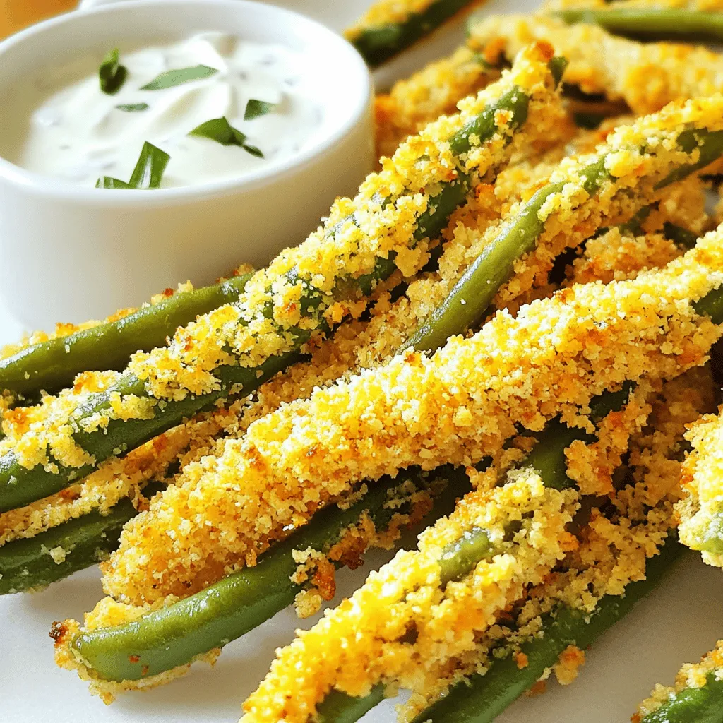 Crispy Air Fryer Green Bean Fries Simple and Tasty