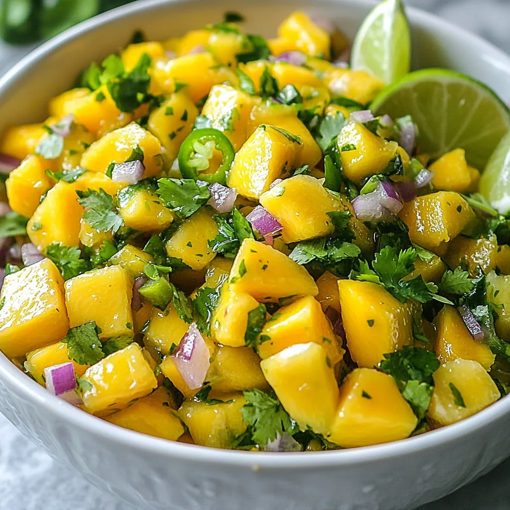Mango Cilantro Salsa Flavors that Brighten Meals