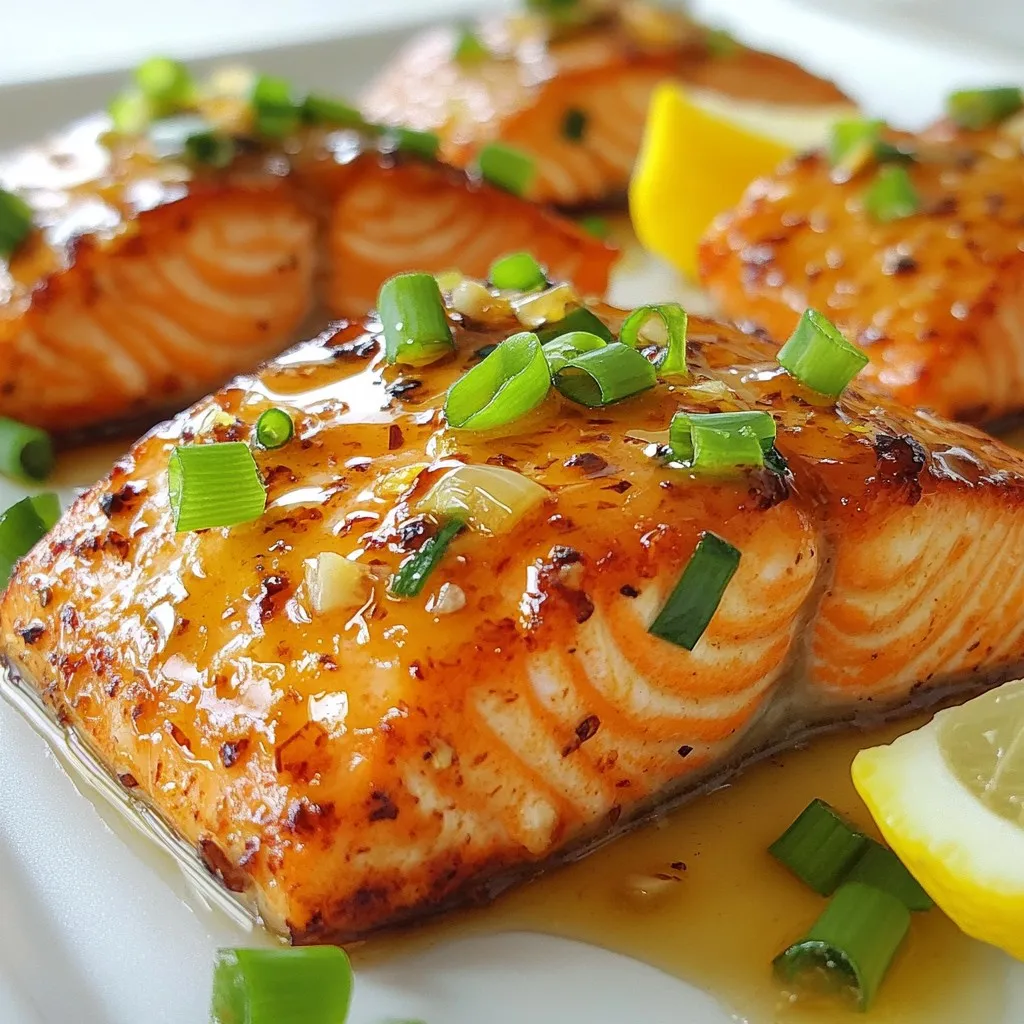 Honey Garlic Roasted Salmon Simple and Tasty Recipe