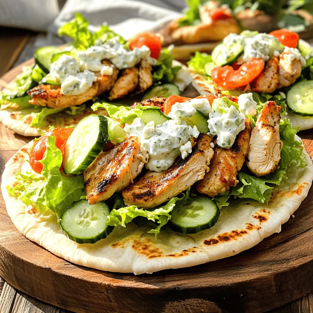 Easy Chicken Gyros Simple and Flavorful Recipe