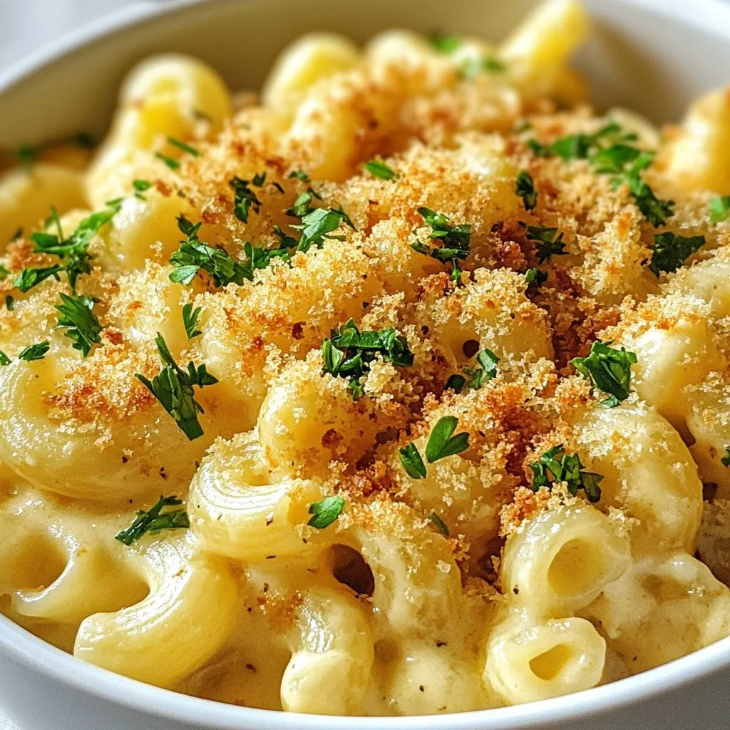 White Cheddar Mac and Cheese Creamy Dinner Delight