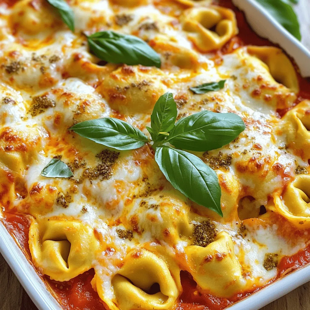 Cheesy Baked Tortellini Flavorful Comfort Dish