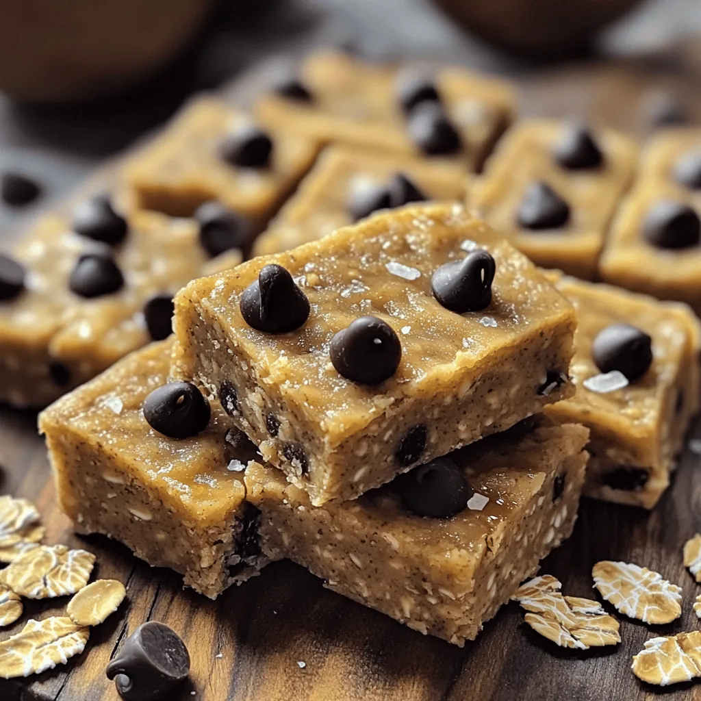 No-Bake Cookie Dough Protein Bars that Nourish You