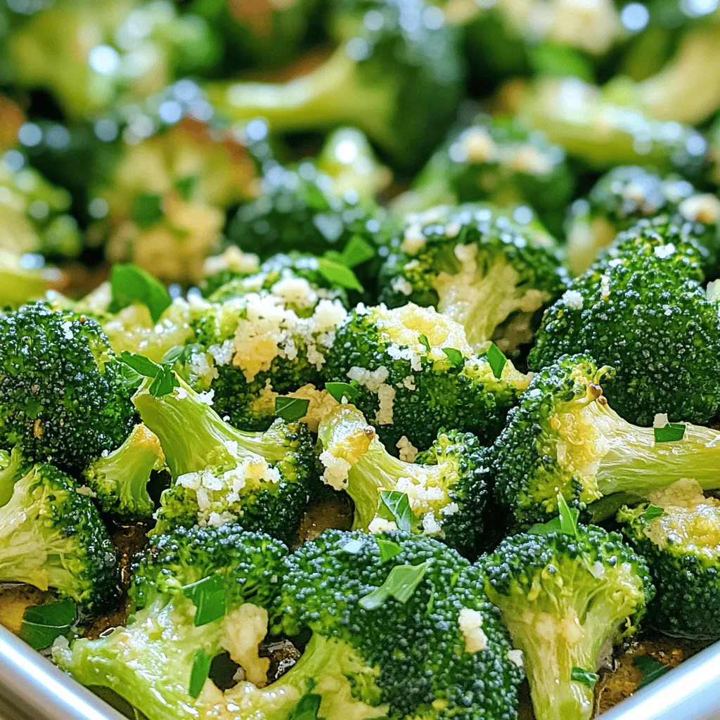 Lemon Garlic Roasted Broccoli Flavorful Side Dish