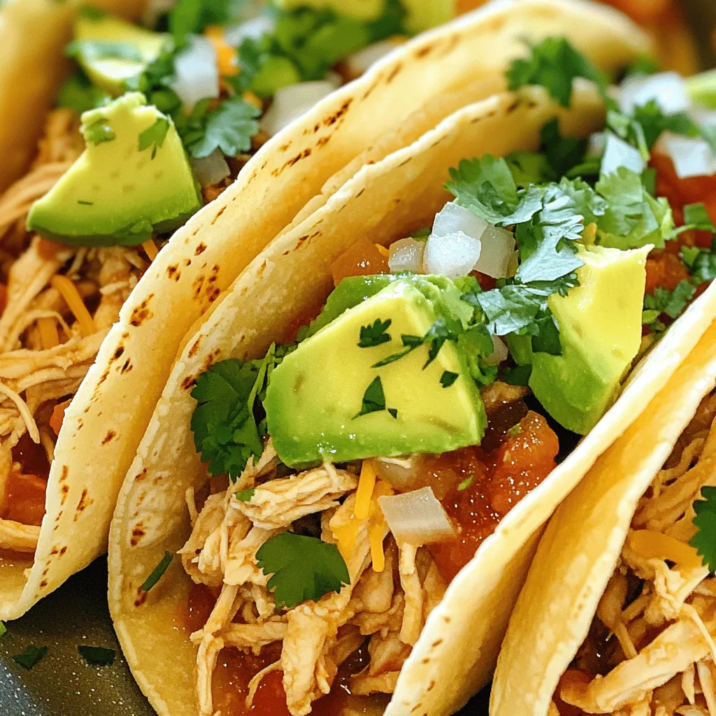 Slow Cooker Chicken Tacos Tasty and Easy Recipe